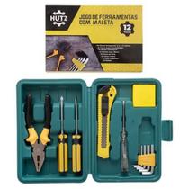 Kit Jogo de Ferramentas 12 Peças Com Maleta