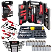 Kit Jogo De Ferramentas 129 Pcs Sparta + Chave Fixa compacta Kit Jogo De Ferramentas 129 Pcs Sparta + Chave Fixa compacta
