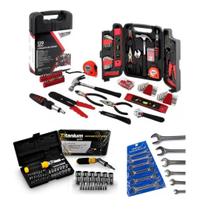 Kit Jogo De Ferramentas 175 Pcs C/ Soquetes e Jogo de Chaves fixa - Faster