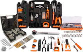 Kit Jogo De Ferramentas 240 Peças Com Maleta Multiuso