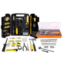 Kit Jogo De Ferramentas Com 129 Pçs E 40 Soquete Sparta