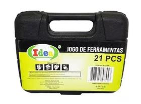 Kit Jogo De Ferramentas Idea 21 Peças Com Estojo Id-6748k Kit Jogo De Ferramentas Idea 21 Peças Com Estojo Id-6748k