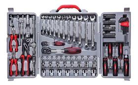Kit Jogo De Ferramentas Manuais Completo 110 Peças Worker 402583