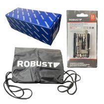 Kit jogo de Ferramentas para Reparo de Bicicleta com bolsa Robust