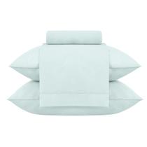 Kit Jogo de Lençol Buddemeyer 4 Peças Cama Casal 200 Fios Gran Percalle Classic Cor:Verde 004