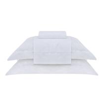 Kit Jogo de Lençol Buddemeyer 4 Peças Cama S.King 300 Fios Cetim Damask Square Kit Jogo de Lençol Buddemeyer 4 Peças Cama S.King 300 Fios Cetim Damask Square