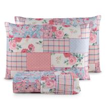 Kit Jogo de Lencol de Solteiro 2 Pecas 400 Fios Estampado - Vitorias Enxoval Kit Jogo de Lencol de Solteiro 2 Pecas 400 Fios Estampado - Vitorias Enxoval