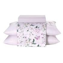 Kit Jogo de Lençol Dohler 4 Peças Cama King Premium 100% Algodão Kit Jogo de Lençol Dohler 4 Peças Cama King Premium 100% Algodão