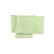 Kit Jogo de Lençol Solteiro GOLD 100% Algodão Percal 200 Fios 2 Peças Toque Macio Aconchegante Lindo