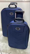 Kit jogo de mala de viagem com 2 peças, CONTEM 1 Grande 23kg e 1 pequena 10kg (02)