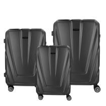 Kit Jogo de Malas de Viagem Policarbonato Exp Rodas Duplas 360º Cad TSA Samsonite Vegas 3.0 - 03 Pçs Kit Jogo de Malas de Viagem Policarbonato Exp Rodas Duplas 360º Cad TSA Samsonite Vegas 3.0 - 03 Pçs