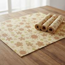 Kit Jogo de Mesa Americano Mimo Style 4pçs Bambu Estampado Petit Floral