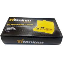 Kit Jogo de Serra Copo 11 Peças 04580 Titanium Kit Jogo de Serra Copo 11 Peças 04580 Titanium