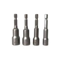 Kit Jogo De Soquete Canhão Parafusadeira 8 10 11 13mm C/ Imã