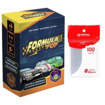 Kit Jogo De Tabuleiro Formula Pop 100 Sleeve Proteção Carros Famosos Cultura Pop Corrida Board Game Jelly Monster