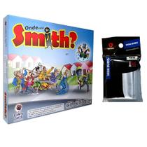 Kit Jogo De Tabuleiro Onde Está Sr Smith Memória 100 Sleeve Mini Euro Proteção Board Game Ludens Spirit