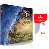 Kit Jogo De Tabuleiro Roda Do Tarot Edição 2024 Cartas Tarologa 100 Sleeve Proteção Board Game Ludens Spirit