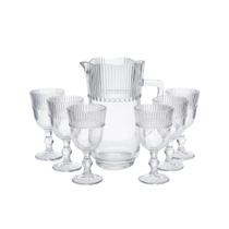 Kit Jogo de Taças 6 Peças Lynx Top 330ml e Jarra de 1,25L