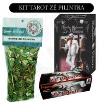 Kit Jogo De Tarot com 1 Baralho Tarot 1 Banho De Ervas 40g 1 Caixa Defumador Tablet Kit Jogo De Tarot com 1 Baralho Tarot 1 Banho De Ervas 40g 1 Caixa Defumador Tablet