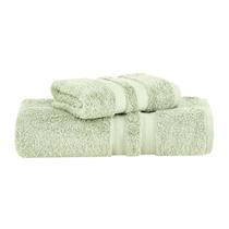 Kit Jogo De Toalhas Buddemeyer 2 Peças Algodão Egipcio Banhão e Rosto Fio Penteado