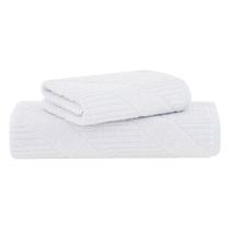 Kit Jogo de Toalhas Buddemeyer 2 Peças Banho e Rosto Jazz 100% Algodão Extra Soft