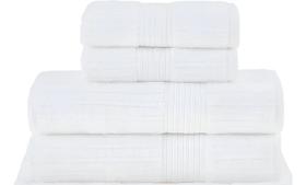 Kit Jogo De Toalhas Buddemeyer 4 Peças Branco Banhão Fio Penteado 100 Algodão Kit Jogo De Toalhas Buddemeyer 4 Peças Branco Banhão Fio Penteado 100 Algodão