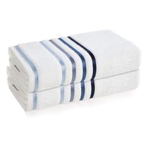 Kit Jogo De Toalhas Karsten 2 Peças Banhão Banho Gigante Lumina Fio Penteado