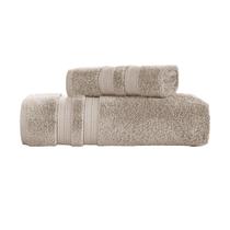 Kit Jogo De Toalhas Karsten 2 Peças Banhão e Rosto Unika Fio Penteado 500g/m²