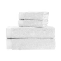 Kit Jogo De Toalhas Karsten 4 Peças Banhão e Rosto Imperial Fio Penteado