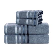 Kit Jogo De Toalhas Karsten 4 Peças Banho e Rosto Lumina Fio Penteado