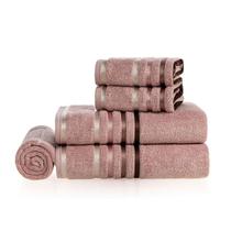 Kit Jogo De Toalhas Karsten 5 Peças Banho Rosto e Piso Lumina Fio Penteado Kit Jogo De Toalhas Karsten 5 Peças Banho Rosto e Piso Lumina Fio Penteado