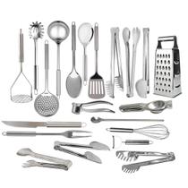 Kit Jogo de Utensílios de Inox Completo Talheres Faqueiro