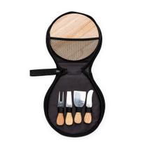 Kit Jogo de Utensílios Inox Pequenos para Queijos Petiscos Frios 5 Peças Kit Jogo de Utensílios Inox Pequenos para Queijos Petiscos Frios 5 Peças