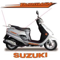 Kit Jogo Emblema Adesivo Suzuki Burgman 2005 A 2009 Laranja Kit Jogo Emblema Adesivo Suzuki Burgman 2005 A 2009 Laranja