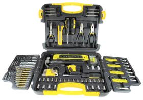Kit Jogo Ferramentas 200 Peças Profissional Maleta Titanium
