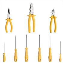 Kit Jogo Ferramentas Tramontina 3 Alicates + 3 Chaves Philips + 3 Chave Fenda