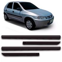 Kit Jogo Friso Lateral Celta 2000 2001 2002 2003 2004 2005 4 Portas- 4 Peças
