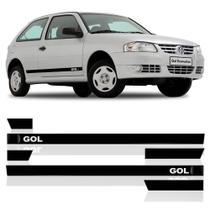 Kit Jogo Friso Lateral Gol G4 2005 Á 2008 2 Portas - SANFIL