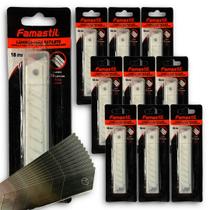 Kit Jogo Lamina Para Estilete 18mm com 100 Peças