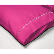 Kit Jogo Lençol Cama Box Casal Queen Solteiro e King Size 400 fios Micropercal 03 Peças Ponto Palito