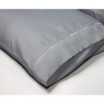 Kit Jogo Lençol Cama Box Casal Queen Solteiro e King Size 400 fios Micropercal 03 Peças Ponto Palito