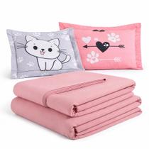 Kit Jogo Lençol Roupa Cama Casal Super King 5 Pçs Elastico Fronha Decoração Simples 400 Fios Basico Kit Jogo Lençol Roupa Cama Casal Super King 5 Pçs Elastico Fronha Decoração Simples 400 Fios Basico