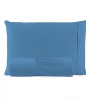 Kit Jogo Lençol Solteiro 2 Peças Percal 180 Fios Algodão Ponto Palito