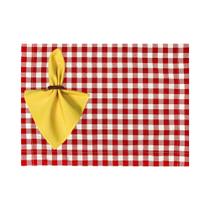 Kit Jogo Lugar Americano Completo Mesa Posta Xadrez Festa Junina