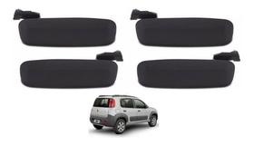 Kit Jogo Maçaneta Externa Novo Uno Vivace 2010 A 2014 4 Pçs