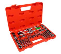 Kit Jogo Macho E Tarracha Com 40 Peças Tungstênio Para Metal