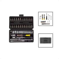 Kit Jogo Maleta De Ferramentas Com 48 Peças Profissional Kit Jogo Maleta De Ferramentas Com 48 Peças Profissional
