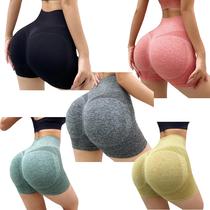 Kit Jogo Pacote c/2/3/5 peças Short para Academia Fitness Corrida Esportes Ginástica Butt Lift, Cintura Alta levanta bumbum