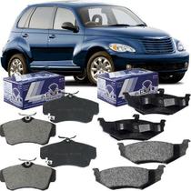 Kit jogo pastilha freio dianteira e traseira - pt cruiser 2001 a 2008 - kit00977 Kit jogo pastilha freio dianteira e traseira - pt cruiser 2001 a 2008 - kit00977