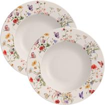 Kit Jogo Prato Raso Jantar 12 Pessoas 12Pçs Ana Clara 27,5cm